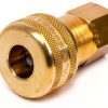HPCouplers Brass Quick Disconnect Coupler 3/8 NPT Industrial-2