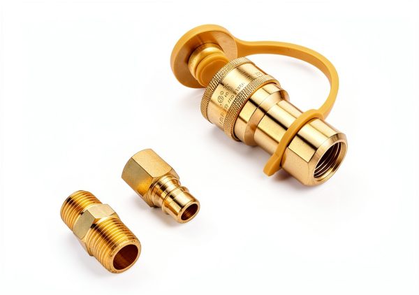 3/8 Inch Natural Gas Quick Connect Brass Fitting MASITE PCWJ-1