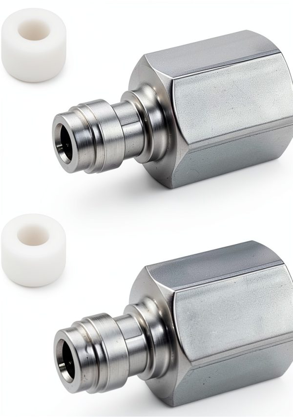 Ebrmeiwo Quick Disconnect Plug 1/8 BSPP Steel Air Tool-0