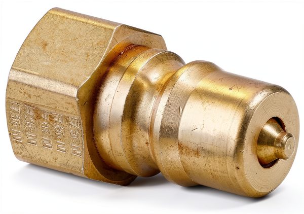 Eaton Brass Hydraulic Fitting Plug Valve Industrial Use-0