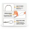Hanezo Safety Whip Check Cables Galvanized Steel Hose-2