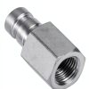 Camoo Steel Test Port Nipple 1/8 Inch Alloy Hydraulic-3