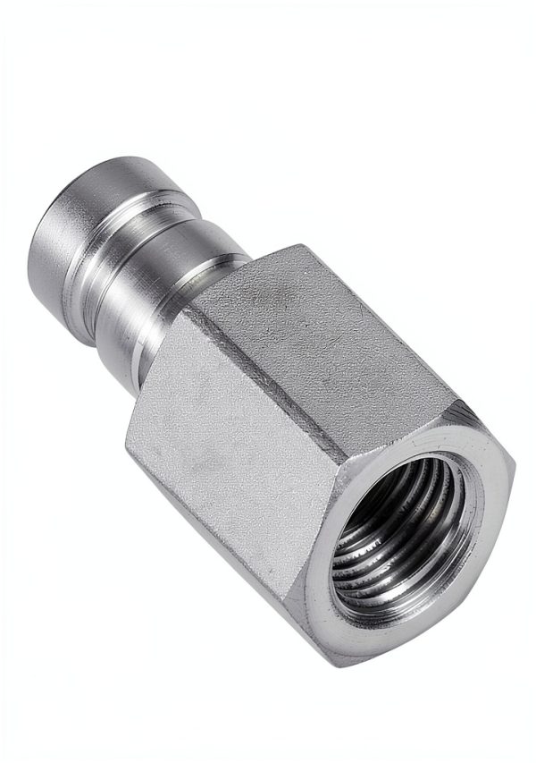 Camoo Steel Test Port Nipple 1/8 Inch Alloy Hydraulic-3