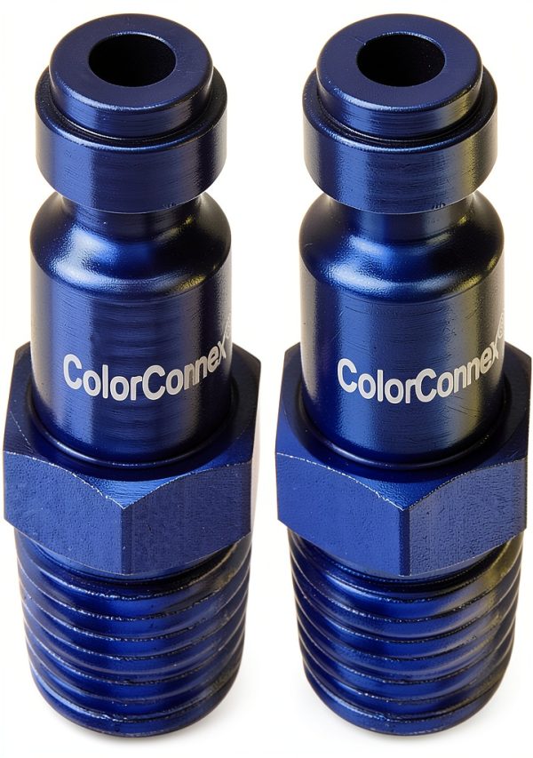 Legacy Manufacturing Blue Hose Plug 2 Pack Aluminum Quick-0