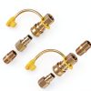 3/8 Inch Natural Gas Quick Connect Brass Fitting MASITE PCWJ-2
