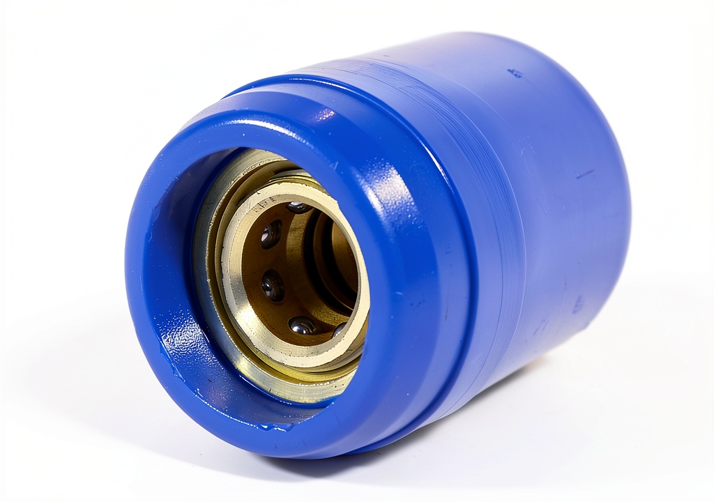 Guardian brass hydraulic coupling with quick disconnect feature