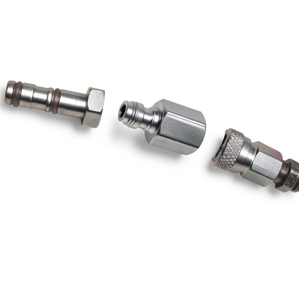 Ebrmeiwo Quick Disconnect Plug 1/8 BSPP Steel Air Tool-5