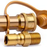 3/8 Inch Natural Gas Quick Connect Brass Fitting MASITE PCWJ-0