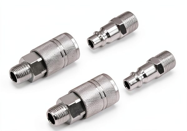 Tyenaza Air Hose Connector Aluminum Alloy 3/8 NPT Fitting-5