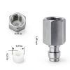 Ebrmeiwo Quick Disconnect Plug 1/8 BSPP Steel Air Tool-2