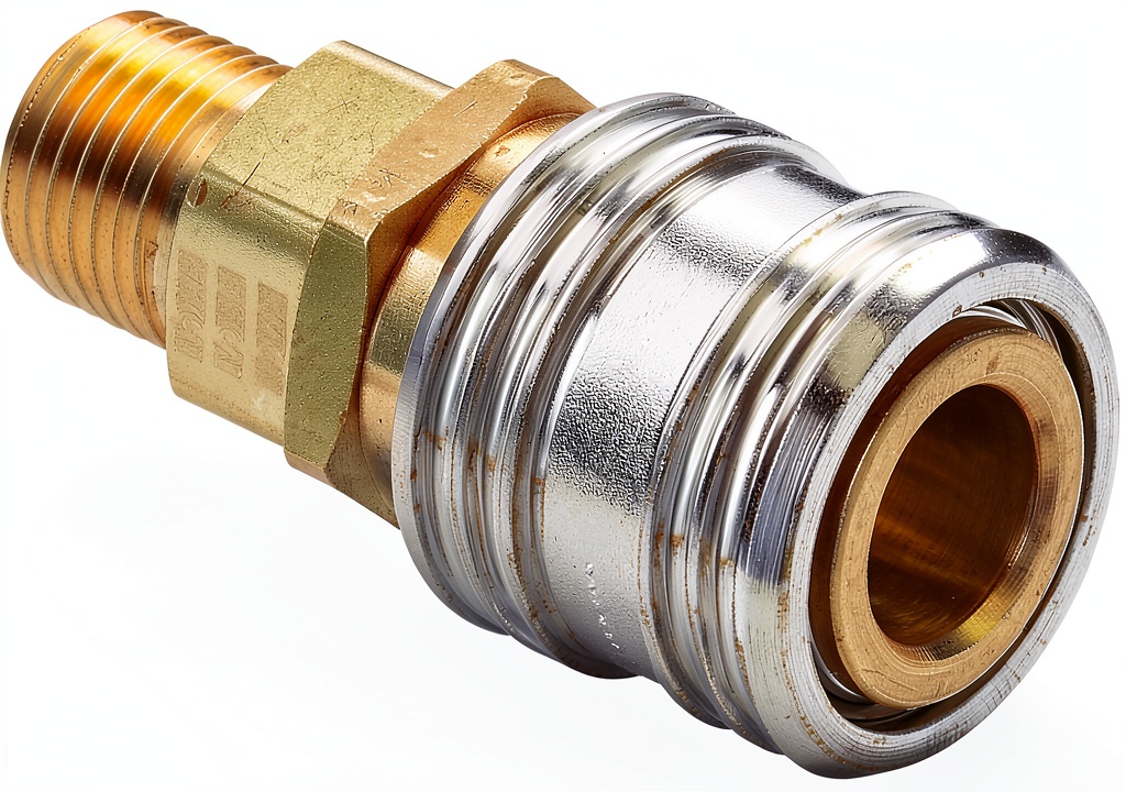 Eaton quick connect hose fitting in industrial setting