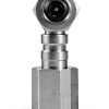 Camoo Steel Test Port Nipple 1/8 Inch Alloy Hydraulic-2
