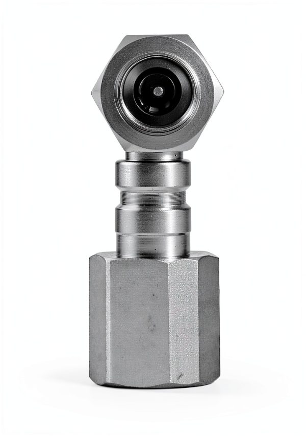 Camoo Steel Test Port Nipple 1/8 Inch Alloy Hydraulic-2