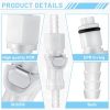 Chunful Quick Disconnect Hose Barb Insert POM Plastic 10-2
