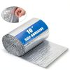 Double Reflective Insulation Roll, Pipe Duct Insulation Roll, Self Adhesive Aluminum Foil Bubble Radiant Barrier Tape for HVAC Duct, Window Thermal Barrier and Weatherproof (10in X 16.4ft)-1