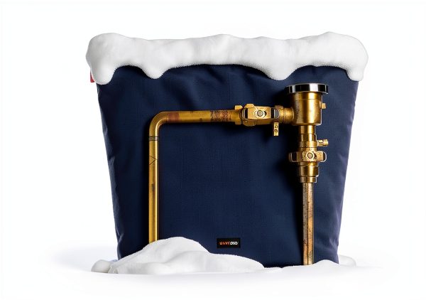 Backflow Preventer Insulation Cover WISEPRO 30x24 Blue 6 Layer-4