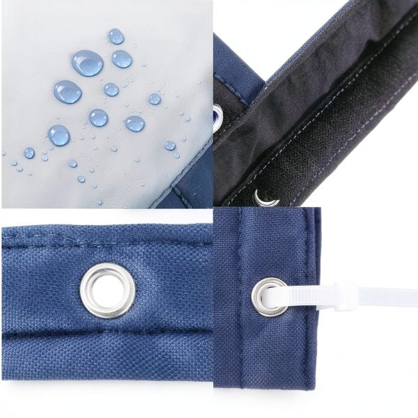 Backflow Preventer Insulation Cover WISEPRO 30x24 Blue 6 Layer-3