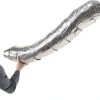 Double Reflective Insulation Roll, Pipe Duct Insulation Roll, Self Adhesive Aluminum Foil Bubble Radiant Barrier Tape for HVAC Duct, Window Thermal Barrier and Weatherproof (10in X 16.4ft)-3