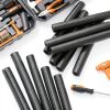 Amylove 12 Pcs 1 Feet Foam Pipe Insulation Foam Tube Insulating Water Pipe Pool Swim Noodles Pre Slit Heat Preservation Pipes Covers for Tubing Outdoor Winter Freeze Protection(Black, 1/2 Inch)-6