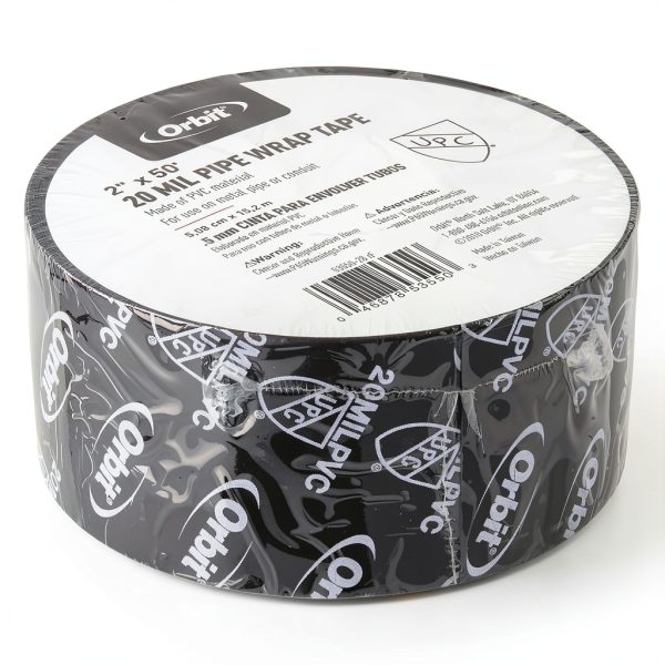 Orbit 2" x 50' Pipe Wrap Tape 20 mil – Model 53550 Weatherproof-0