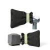 2Pack Outdoor Faucet Covers for Winter, 6.7" W x 8.3" H Outside Water Faucet Cover for Winter Freeze Protection Hose Bib Insulation Covers Reusable Waterproof Spigot Cover with Reflective Strips-3